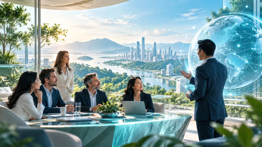 Illustration for AI Strategist MBA Online Program